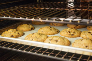 fresh oven cookies